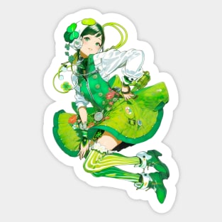 Lucky Girl Sticker